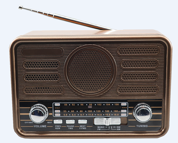 YG-7060/7061BTS Antique Bluetooth Solar Radio