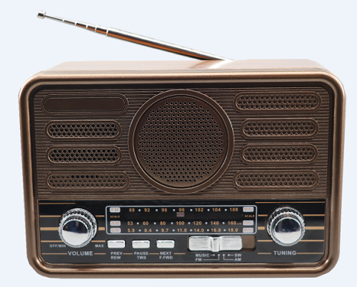 YG-7060/7061BTS Antique Bluetooth Solar Radio