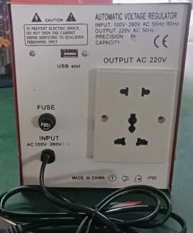 Red Voltage Regulator 500/1000/1500/2000/2500/3000/5000VA
