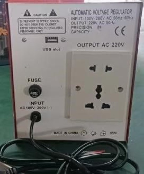 Red Voltage Regulator 500/1000/1500/2000/2500/3000/5000VA
