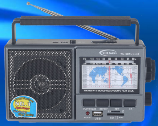 YG-901US-BT Bluetooth Solar Radio